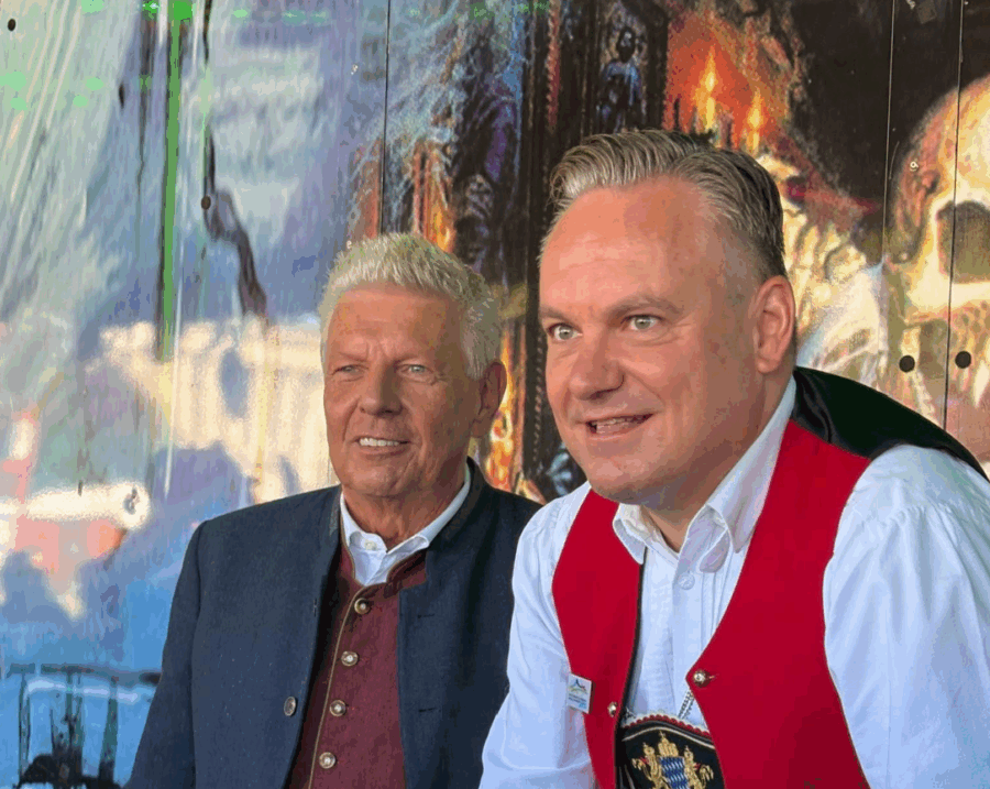 Presserundgang zum Oktoberfest 2025 mit Oberbürgermeister Dieter Reiter und Dr. Clemens Scharpf