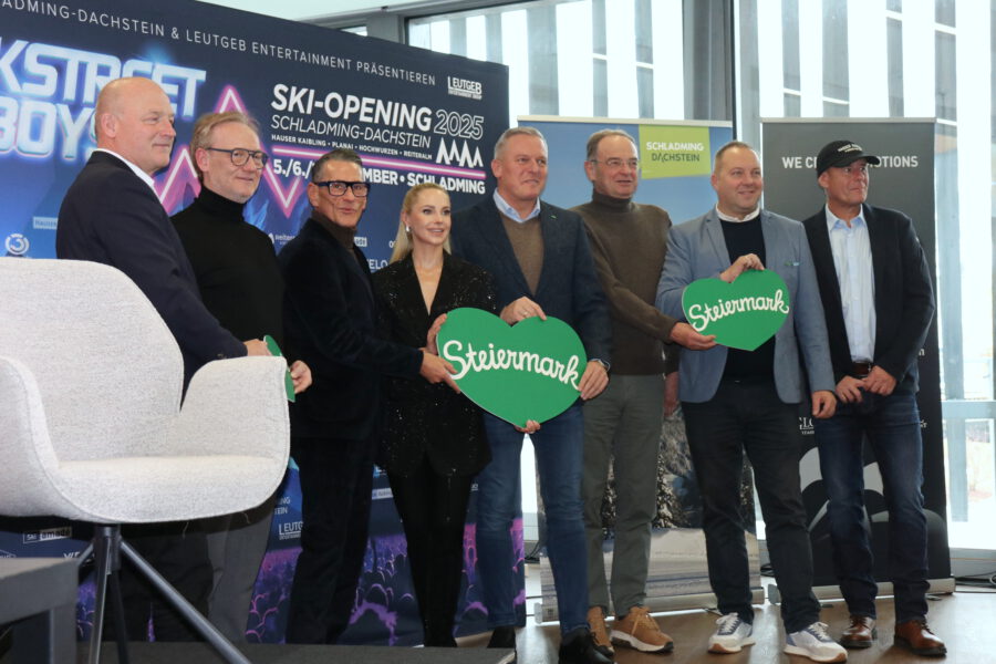 BACKSTREET BOYS in Town – KONZERT – Steirisches Get Together mit viel Prominenz am Start